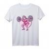 Pumpernickel Fitness Gym Hase Kaninchen Frau Bodybuilding T-Shirt – Lustiges Geschenk für Bodybuilder, Fitnesstrainer & Sportbegeisterte zu Weihnachten & Geburtstag