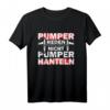 Pumper reden nicht, Pumper hanteln! Lustiges Kraftsport T-Shirt für Fitness, Bodybuilding & Gym - Geschenkidee für Sportler & Freunde