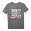 Pumper reden nicht, Pumper hanteln! Lustiges Kraftsport T-Shirt für Fitness, Bodybuilding & Gym - Geschenkidee für Sportler & Freunde