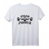Vegan Power Workout Muscle Top - Fitness & Bodybuilding T-Shirt für Vegetarier & Veganer mit pflanzenbasierter Proteinquelle