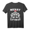 Herren Lustiges Weihnachts-Workout T-Shirt - Festliches Bodybuilding Shirt mit Humor für Weihnachten & Fitnessfans