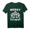 Herren Lustiges Weihnachts-Workout T-Shirt - Festliches Bodybuilding Shirt mit Humor für Weihnachten & Fitnessfans