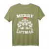 Herren Lustiges Weihnachts-Workout T-Shirt - Festliches Bodybuilding Shirt mit Humor für Weihnachten & Fitnessfans