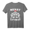 Herren Lustiges Weihnachts-Workout T-Shirt - Festliches Bodybuilding Shirt mit Humor für Weihnachten & Fitnessfans