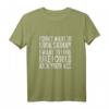 I Don't Want To Look Skinny T-Shirt - Lustiges Workout Shirt für Männer & Frauen, Originelles Fitness Geschenk für Sportbegeisterte