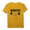 Here comes the Pain Sport Bodybuilding Motivation T-Shirt - Lustiges Wrestling Spruch für Training & Fitness Motivation