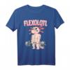 Flexolotl Bodybuilding Fitness Gym T-Shirt – Lustiges Motiv für Bodybuilder, Fitnesstrainer & Fitnessliebhaber