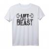 Lift Like A Beast Shirt - Motivations-T-Shirt für Fitness & Bodybuilding, Perfektes Geschenk für Sportfans