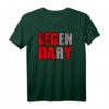 Leg Day Legendary Bodybuilding Fitness T-Shirt – Motivationsshirt für Männer und Frauen beim Training im Gym oder Outdoor