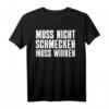 Es Muss Nicht Schmecken Es Muss Wirken Bodybuilding T-Shirt – Motivationsgeschenk für Bodybuilder & Fitnessliebhaber, klassisch geschnitten