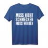 Es Muss Nicht Schmecken Es Muss Wirken Bodybuilding T-Shirt – Motivationsgeschenk für Bodybuilder & Fitnessliebhaber, klassisch geschnitten
