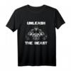 Unleash The Beast Gorilla Bodybuilding Motivations Geschenk T-Shirt - Power Mindset für Workout & Alltag, tolles Geschenk für Sportler & Fitnessfans