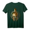Golden Spartan Helm Fitness T-Shirt – Gladiator Gym Symbol für Bodybuilding & Krafttraining, perfektes Geschenk für Fitness-Enthusiasten