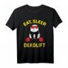Panda Deadlift Workout T-Shirt für Gewichtheben & Bodybuilding – Perfektes Fitnessstudio-Shirt als Geschenk zum Valentinstag, Muttertag & Vatertag