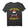 Panda Deadlift Workout T-Shirt für Gewichtheben & Bodybuilding – Perfektes Fitnessstudio-Shirt als Geschenk zum Valentinstag, Muttertag & Vatertag
