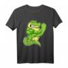 Krokodil HapMonkey Sport T-Shirt - Lustiges Männer T-Shirt für Geburtstagsgeschenke mit hochwertiger Verarbeitung