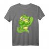 Krokodil HapMonkey Sport T-Shirt - Lustiges Männer T-Shirt für Geburtstagsgeschenke mit hochwertiger Verarbeitung