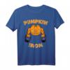 Kürbis Iron Swole Halloween Gym T-Shirt – Lustiges Workout-Shirt für Bodybuilding, Powerlifting & Kettlebell-Training zu Halloween