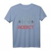 Iron Addicts Bodybuilding Workout T-Shirt – Motivierende Fitness-Mode für Kraftsportler und Muskelaufbauer