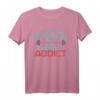 Iron Addicts Bodybuilding Workout T-Shirt – Motivierende Fitness-Mode für Kraftsportler und Muskelaufbauer