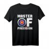 Bogenschießen Pfeil Bogen - Meister Der Präzision Bogensport T-Shirt für Fans & Hobby-Schützen