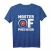 Bogenschießen Pfeil Bogen - Meister Der Präzision Bogensport T-Shirt für Fans & Hobby-Schützen