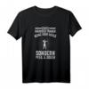 Bogenschießen Pfeil und Bogen T-Shirt mit lustigem Spruch - Perfektes Geschenk für Bogenschützen, Jäger und Bogenliebhaber