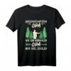 Herren Bogenschützen Opa Pfeil und Bogen Spruch T-Shirt - Lustiges Geschenk für Jäger, Hobby-Schützen & Rentner zum Vatertag