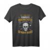 Herren Verrückter Bogenschütze T-Shirt - Retro Design mit Totenkopf und Pfeil für Bogenschützen, Jäger & Wettkämpfer