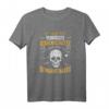 Herren Verrückter Bogenschütze T-Shirt - Retro Design mit Totenkopf und Pfeil für Bogenschützen, Jäger & Wettkämpfer