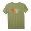 Bogenschützin Wald Silhouette T-Shirt - Perfekt für Bogenschützen und Naturfreunde