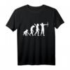 Bogenschütze Pfeil Bogen Evolution Fun Sport T-Shirt – Klassisch geschnitten, perfekt für Bogenschützen & Outdoor-Fans