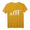 Bogenschütze Pfeil Bogen Evolution Fun Sport T-Shirt – Klassisch geschnitten, perfekt für Bogenschützen & Outdoor-Fans