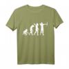 Bogenschütze Pfeil Bogen Evolution Fun Sport T-Shirt – Klassisch geschnitten, perfekt für Bogenschützen & Outdoor-Fans