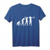 Bogenschütze Pfeil Bogen Evolution Fun Sport T-Shirt – Klassisch geschnitten, perfekt für Bogenschützen & Outdoor-Fans