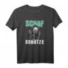 Schaf Bogenschütze T-Shirt für Frauen - Lustiges Tiermotiv mit Bogen als perfektes Geschenk für Bogenschützen und Tierliebhaberinnen