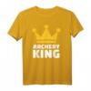 Bogenschießen König T-Shirt mit Krone – Für Meister, Sieger und begeisterte Bogenschützen
