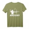Bogenschießen T-Shirt mit Bogenschütze Motiv & Archery Spruch – Klassisch geschnitten, doppelt genähter Saum, Perfekt für Bogenschützen & Fans