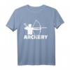 Bogenschießen T-Shirt mit Bogenschütze Motiv & Archery Spruch – Klassisch geschnitten, doppelt genähter Saum, Perfekt für Bogenschützen & Fans