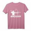 Bogenschießen T-Shirt mit Bogenschütze Motiv & Archery Spruch – Klassisch geschnitten, doppelt genähter Saum, Perfekt für Bogenschützen & Fans