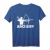 Bogenschießen T-Shirt mit Bogenschütze Motiv & Archery Spruch – Klassisch geschnitten, doppelt genähter Saum, Perfekt für Bogenschützen & Fans
