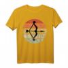 Pfeil und Bogen Bogenschießen Grunge-Stil T-Shirt - Stylisches Retro-Design für Passionierte Bogenschützen, Männer, Frauen & Kinder