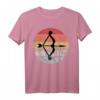 Pfeil und Bogen Bogenschießen Grunge-Stil T-Shirt - Stylisches Retro-Design für Passionierte Bogenschützen, Männer, Frauen & Kinder