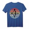 Pfeil und Bogen Bogenschießen Grunge-Stil T-Shirt - Stylisches Retro-Design für Passionierte Bogenschützen, Männer, Frauen & Kinder