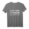 Es Gibt Zwei Arten Von Menschen Ich Hasse Beide - Lustiges Sarkasmus T-Shirt für Humorliebhaber & Geschenkideen