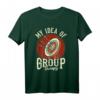 Bogenschießen Gruppentherapie T-Shirt – Perfektes Geschenk für Jäger, Wildtiere & Outdoor-Enthusiasten zu Weihnachten & Geburtstagsfeiern