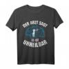 Lustiges Bogenschießen T-Shirt mit Spruch 'Arzt sagt Unheilbar' – Perfektes Geschenk für Bogenschützen, Vereins- oder Training-Highlights