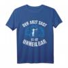 Lustiges Bogenschießen T-Shirt mit Spruch 'Arzt sagt Unheilbar' – Perfektes Geschenk für Bogenschützen, Vereins- oder Training-Highlights