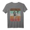 Bogenschießen Mädchen T-Shirt - Retro Vintage Geschenk für Bogenschützen, Pfeil und Bogen Fan, Zielschießen & Hobby