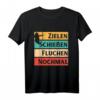 Bogenschießen T-Shirt für Bogenschützen, Bogenjäger & Bowhunter – Zielscheibe Design, Geschenk für Bogenschütze Männer & Damen